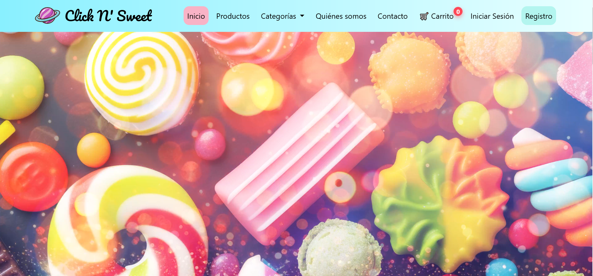 Captura de pantalla de Click N' Sweet